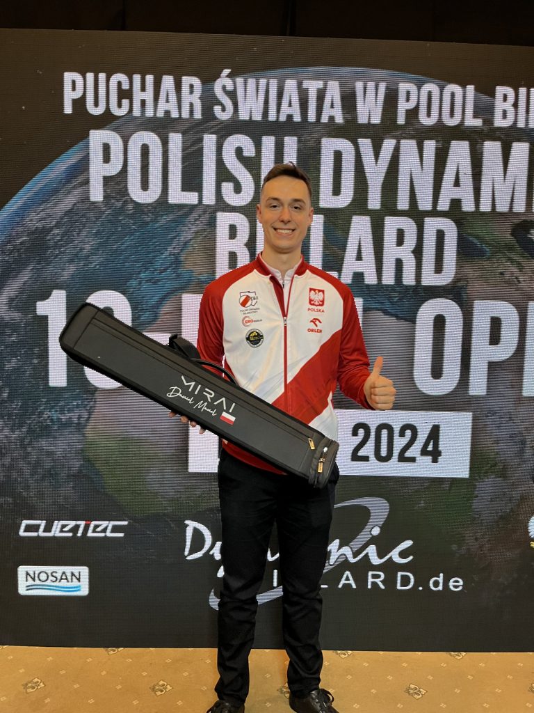 Congratulations to Daniel Maciol for winning the Polish 2024 Open! We're so proud of you and hope the Mirai case will bring good fortune for your career! :)